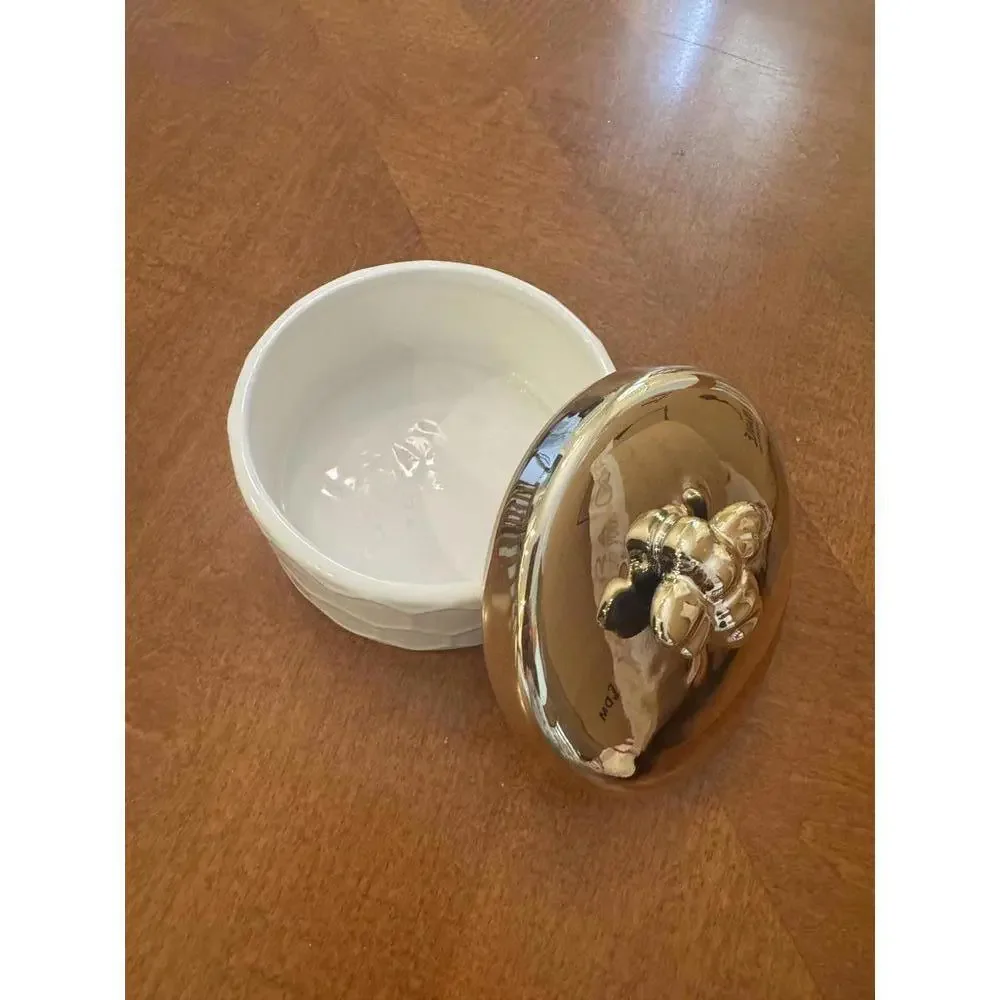 Jafra Ceramic Kitchen Storage Jar with Decorative Lid